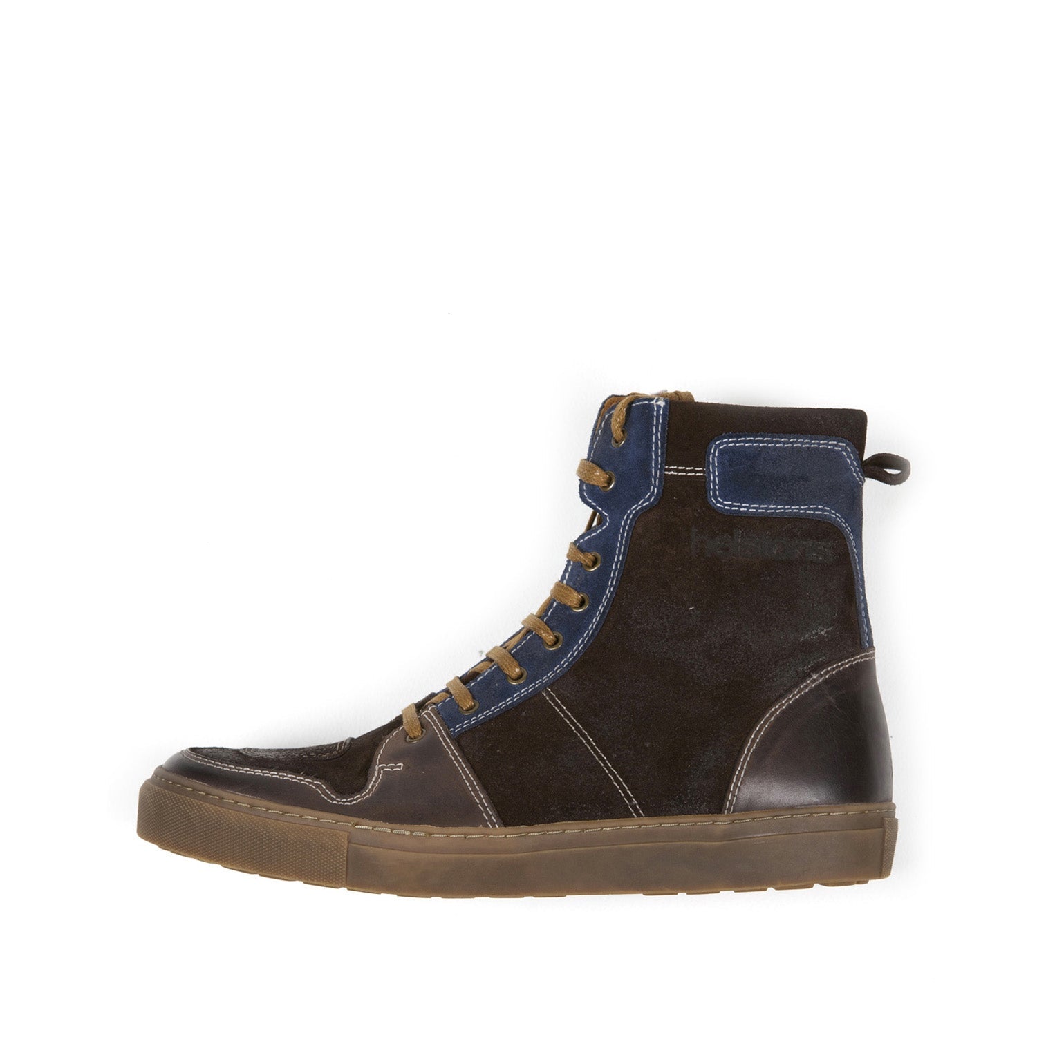 Helstons Basket Sport C2 calfskin and split crust motorcycle leather Shoe - LRL Motors