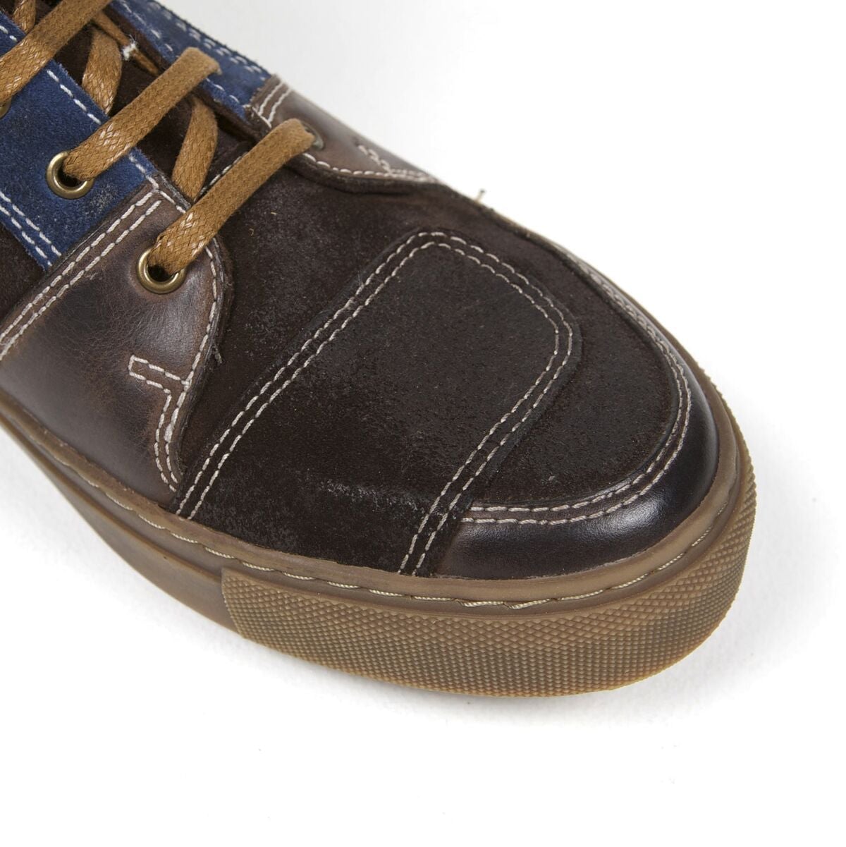 Helstons Basket Sport C2 calfskin and split crust motorcycle leather Shoe - LRL Motors