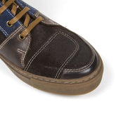 Helstons Basket Sport C2 calfskin and split crust motorcycle leather Shoe - LRL Motors