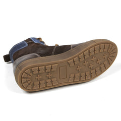 Helstons Basket Sport C2 calfskin and split crust motorcycle leather Shoe - LRL Motors