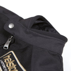 Helstons DAYTONA Mesh fabric motorcycle Jacket in BLACK - LRL Motors