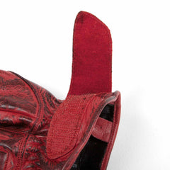 Helstons LIGHTNING Summer Women leather gloves - Red - LRL Motors