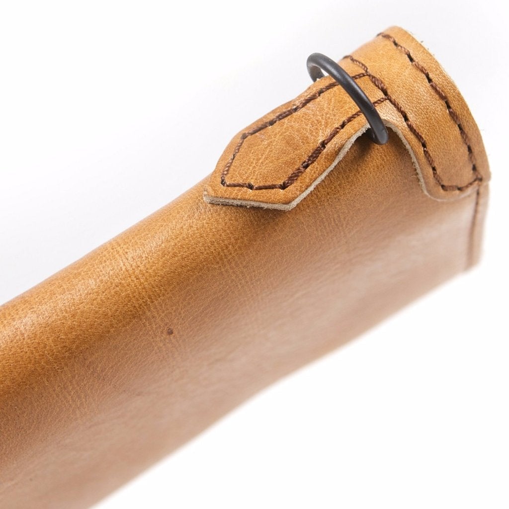 Helstons Motorcycle Accessories Hand Sewn Leather Biker Wallet -Tan - LRL Motors