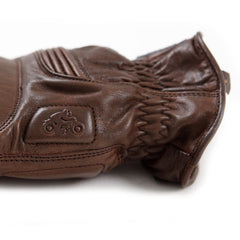 Helstons SPEED PRO summer Pull Up brown leather glove - LRL Motors