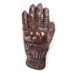 Helstons SPEED PRO summer Pull Up brown leather glove - LRL Motors