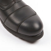 Helstons Trail Black Calfskin motorcycle leather shoes - LRL Motors