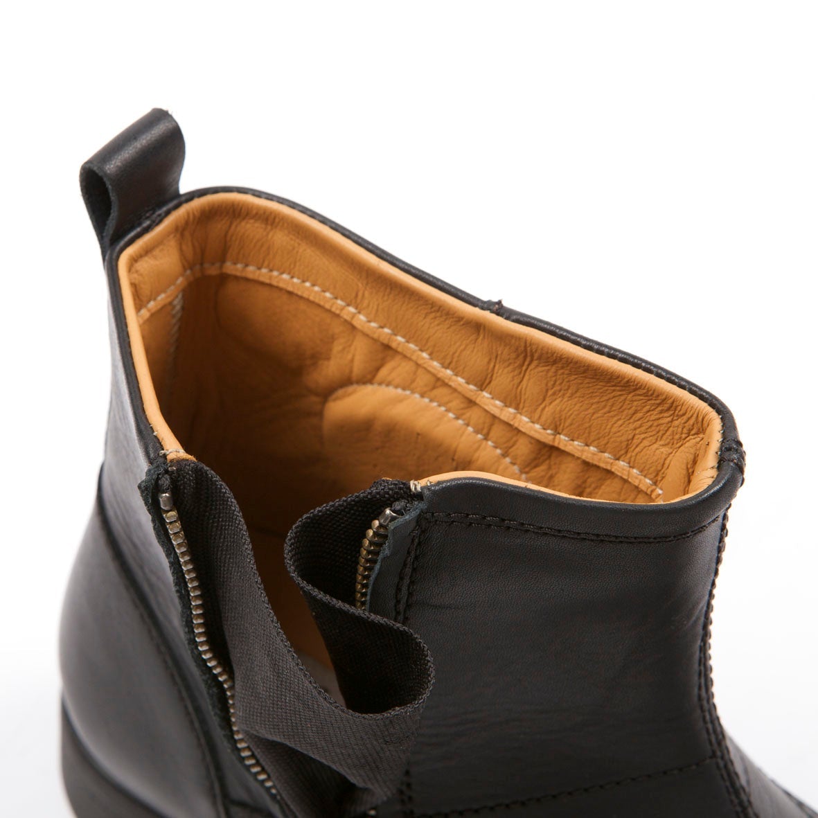 Helstons Trail Black Calfskin motorcycle leather shoes - LRL Motors