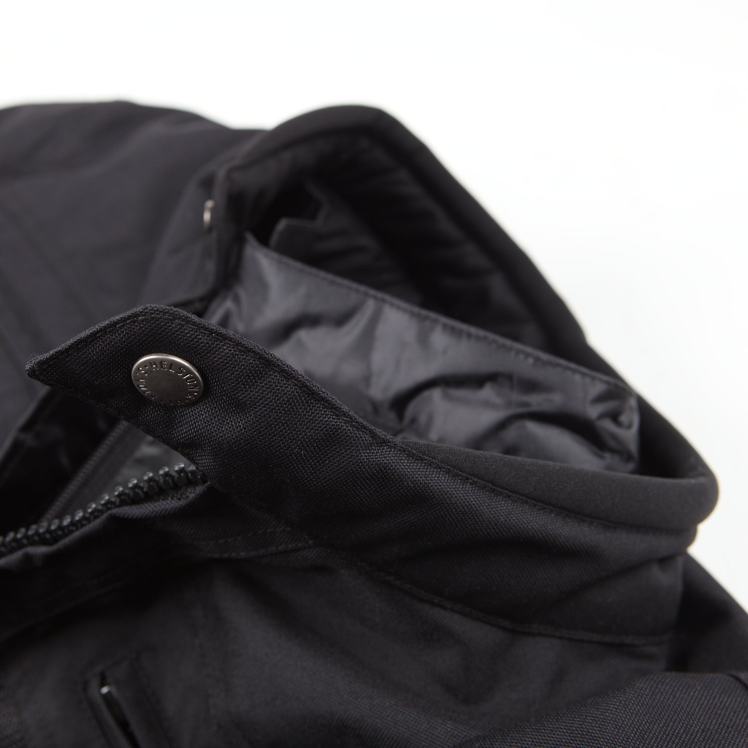 Helstons WALL Mesh fabric motorcycle Jacket in Black - LRL Motors