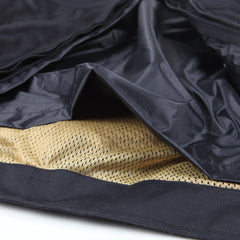 Helstons WALL Mesh fabric motorcycle Jacket in Black - LRL Motors