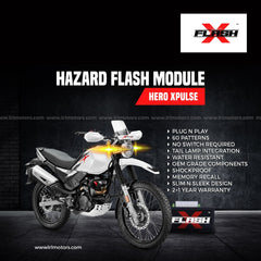 Hero x pulse Flash X Hazard Flash Module, Blinker,Flasher BS 4 - LRL Motors