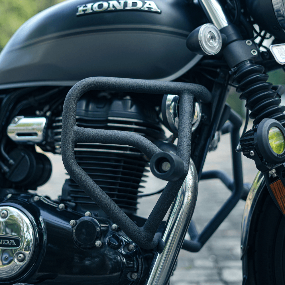 Honda Highness / CB350 Crash Guard With Slider by 66BHP - LRL Motors
