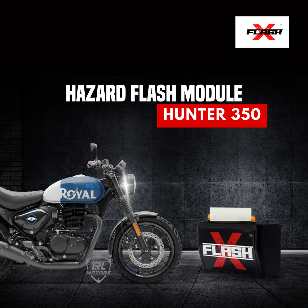 HUNTER 350 Flash X Hazard Flash Module, Blinker,Flasher - LRL Motors
