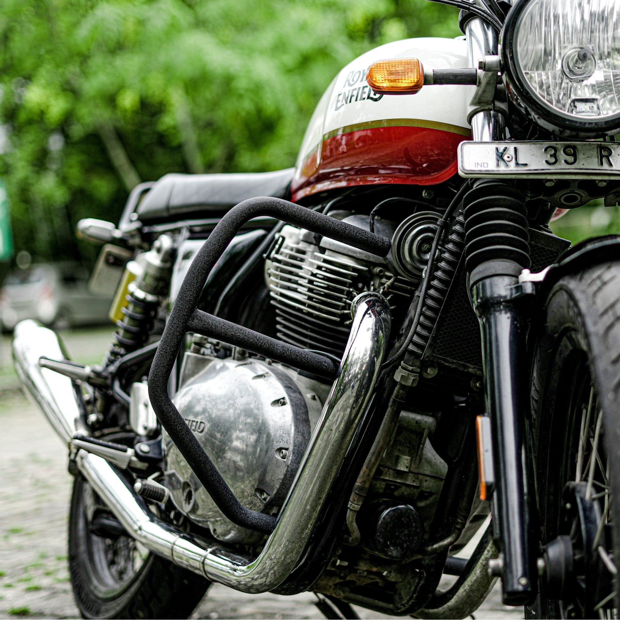 Interceptor 650 Wings Crash Guard by 66Bhp - LRL Motors