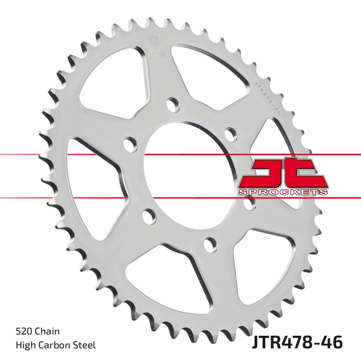 JT REAR SPROCKET JTR478.46ZBK NINJA 650/VERSYS 650 - LRL Motors