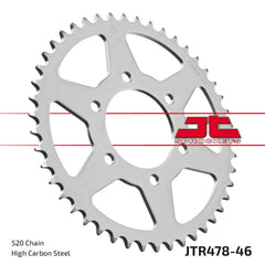JT REAR SPROCKET JTR478.46ZBK NINJA 650/VERSYS 650 - LRL Motors