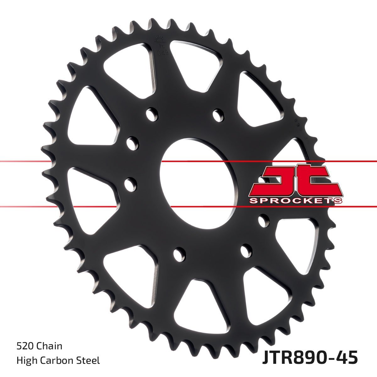 JT REAR SPROCKET JTR890.45ZBK DUKE 390 - LRL Motors
