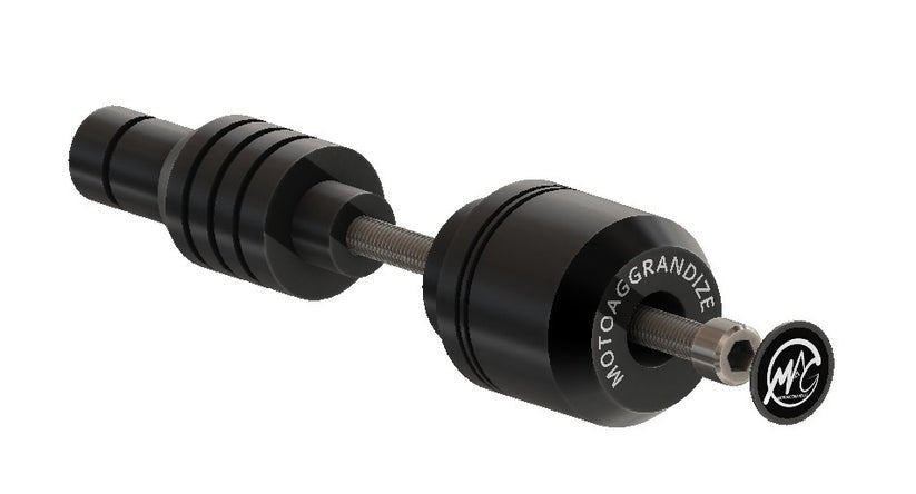 Kawasaki Ninja 650 and Z 650 Motoaggrandize Frame Sliders/Crash Protectors - LRL Motors