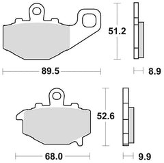 KAWASAKI VERSYS|650|2007 - 2014 >REAR - R - LRL Motors