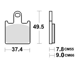 KAWASAKI ZZR ABS|1400|2006 - 2021 >FRONT - BOTH - LRL Motors