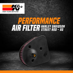 K&N Air Filter Harley Davidson STREET ROD 750 2017 - LRL Motors