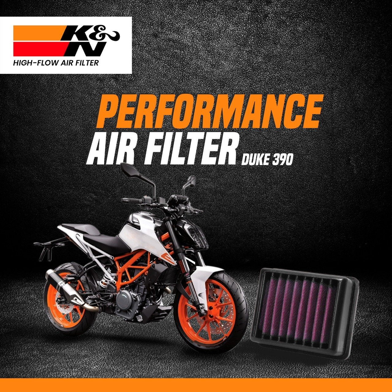 thumbnail image 2 of BMC FM995/04 Washable Racing Air Filter For KTM 390 Duke (2017) – Sport Air Filter 2 of 5