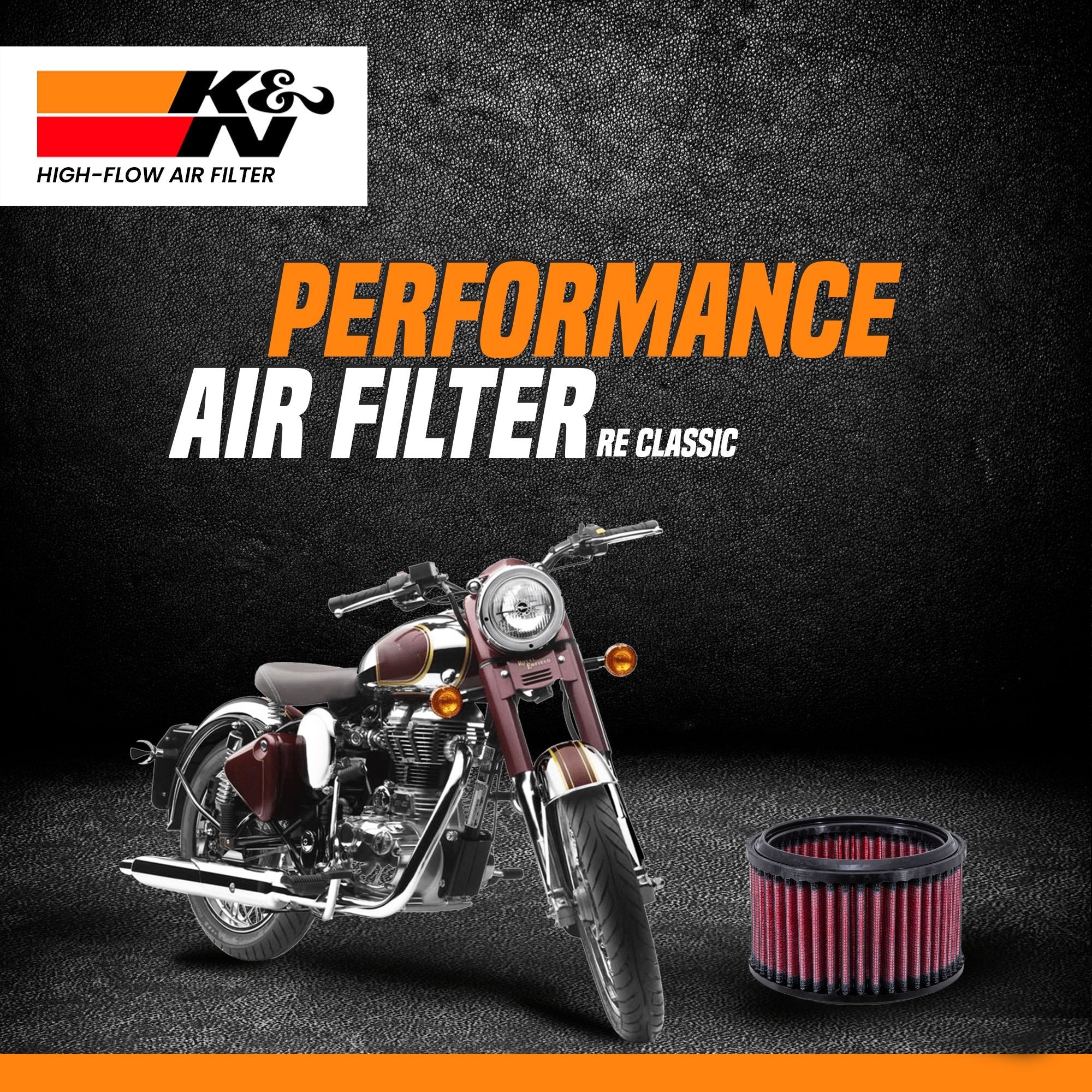 K&N Xpulse Universal conical air Filter – LRL Motors