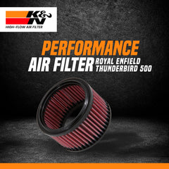 K&N Air Filter Royal Enfield Thunderbird 350/500 - LRL Motors