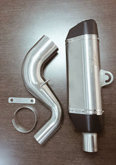 KTM Adventure 390 Red Rooster Performance Exhaust System-catalytic converter to remove - LRL Motors