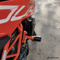 KTM Duke 125/200/ 250/390 Motoaggrandize Frame Slider Crash Protector - LRL Motors