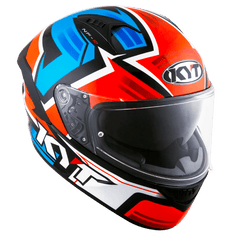 KYT NF-R Artwork Red/Blue - LRL Motors
