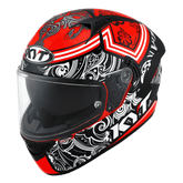 KYT NF-R Steel Flower Red - LRL Motors