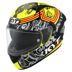 KYT NF-R Steel Flower Yellow - LRL Motors