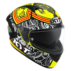 KYT NF-R Steel Flower Yellow - LRL Motors