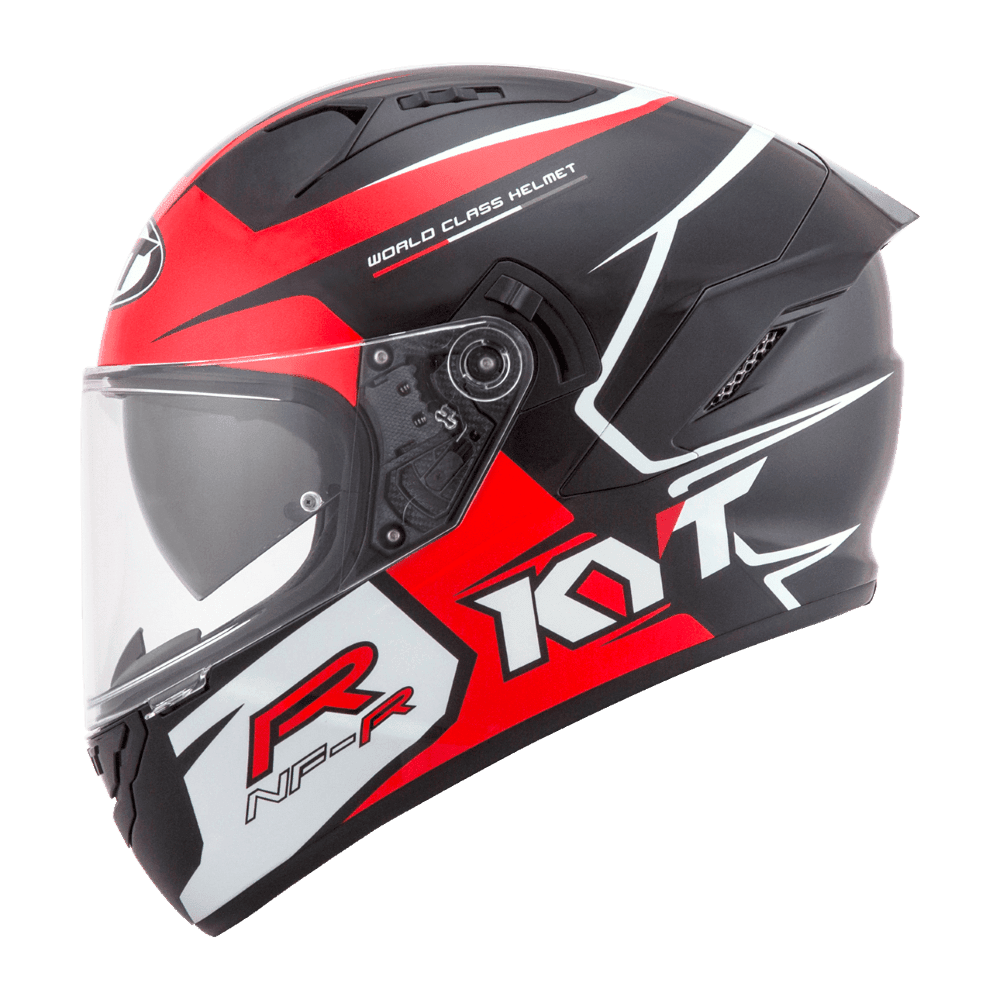 KYT NF-R Track Matt Red - LRL Motors
