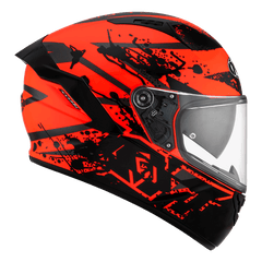 KYT NFR neutron red Full Face Helmet - LRL Motors