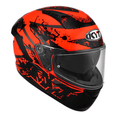 KYT NFR neutron red Full Face Helmet - LRL Motors