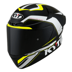 KYT TT Course Grand Prix Black/Yellow - LRL Motors