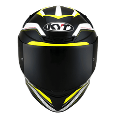 KYT TT Course Grand Prix Black/Yellow - LRL Motors