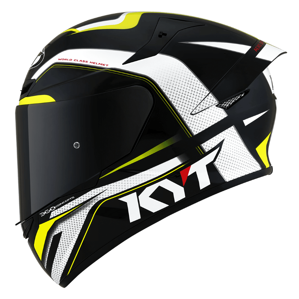 KYT TT Course Grand Prix Black/Yellow