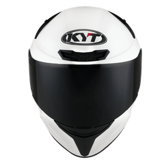 KYT TT Course Plain White - LRL Motors