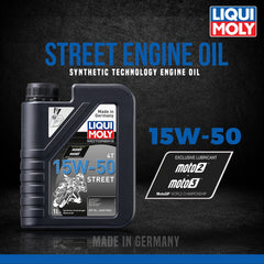 Liqui Moly 15W50 Street (1L) Engine oil - LRL Motors