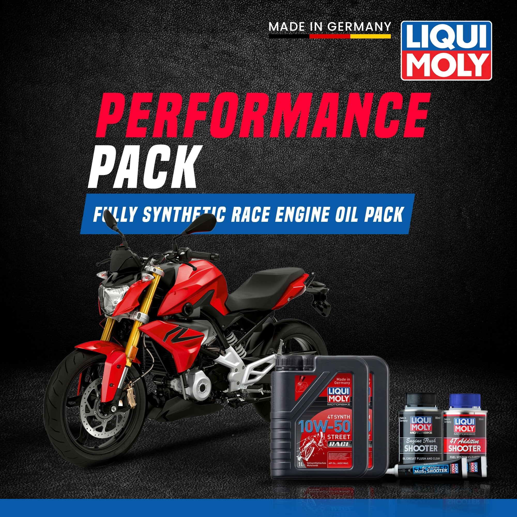 Liqui Moly BMW G 310 Performance Pack - LRL Motors