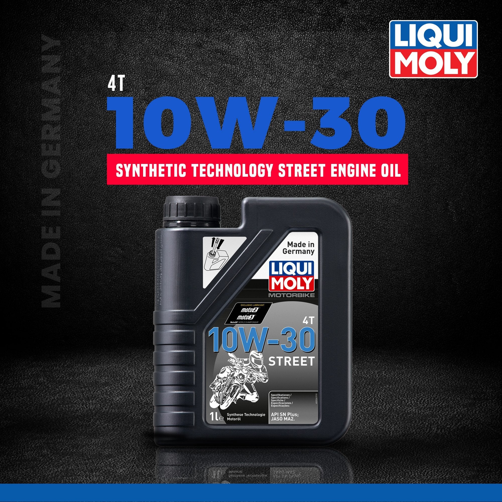 Liqui Moly Motorbike 10W30 Street (1L) - LRL Motors
