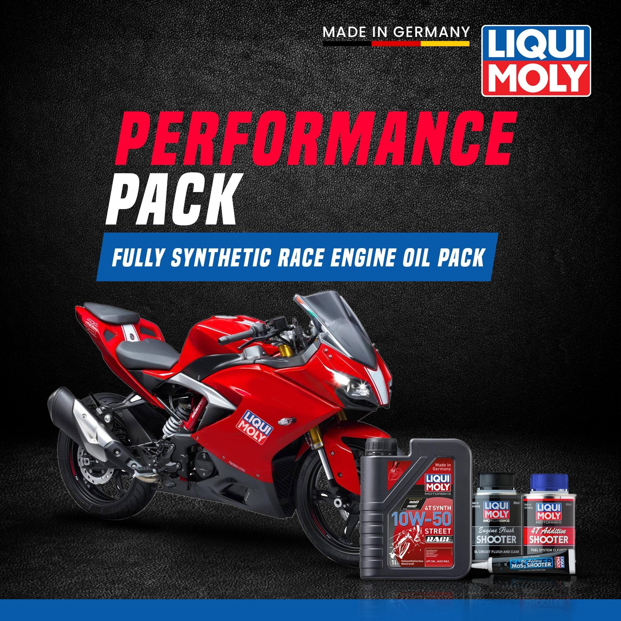 Liqui Moly TVS Apache 310 Performance Pack - LRL Motors