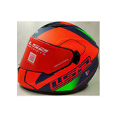 LS2 FF320 Stream Evo Stash Matt Navy Blue Orange Full Faced Helmet - LRL Motors