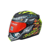 LS2 HELMET - FF352 FLY DEMON MATT BLACK YELLOW - LRL Motors