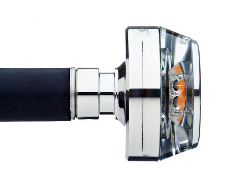 m-Blaze Disc Right polished (Handle Bar Turn Sign) - LRL Motors