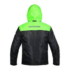 M200 RAIN JACKET – PRO(BLACK/GREEN) - LRL Motors