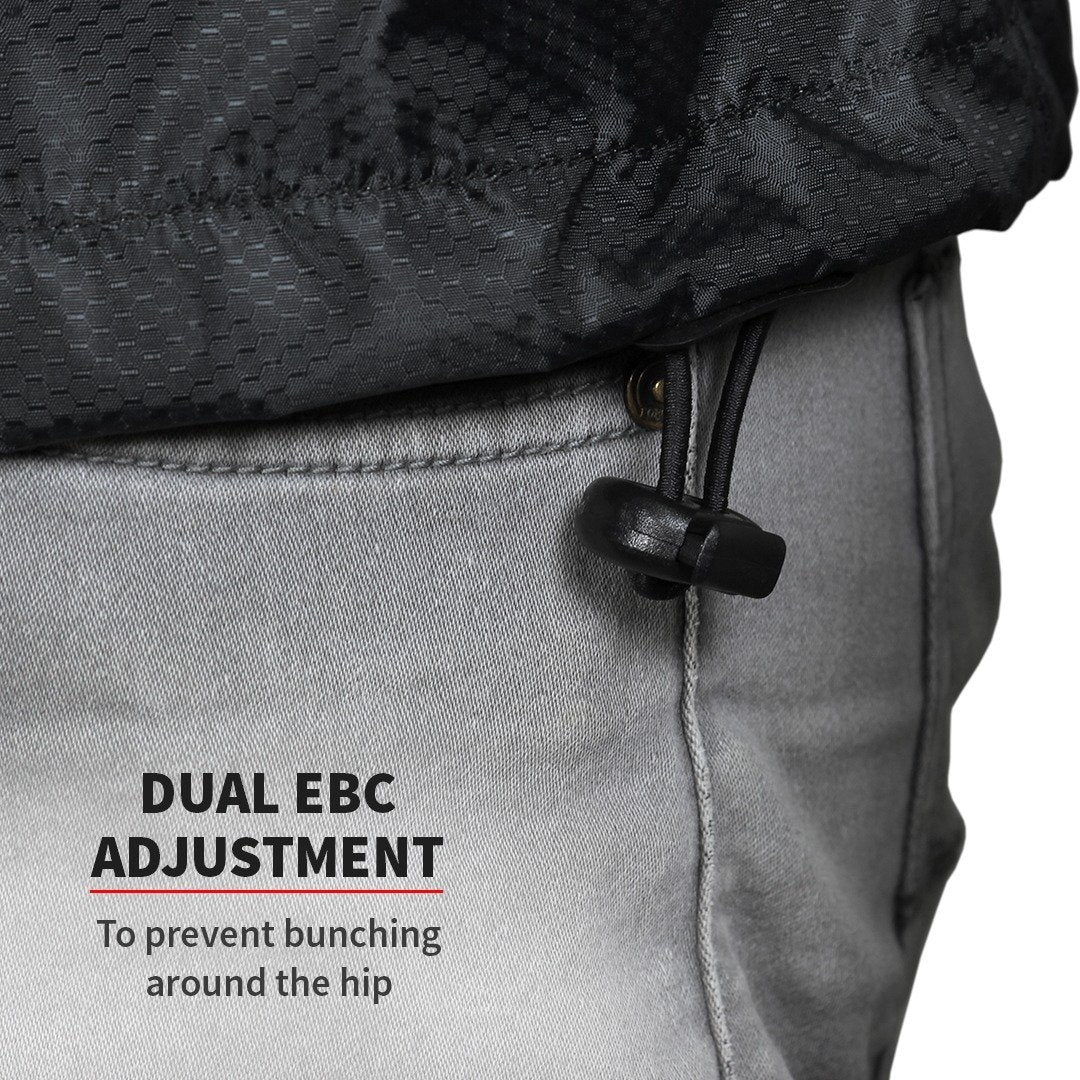 M200 RAIN JACKET – PRO(BLACK/GREEN) - LRL Motors