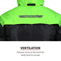 M200 RAIN JACKET – PRO(BLACK/GREEN) - LRL Motors